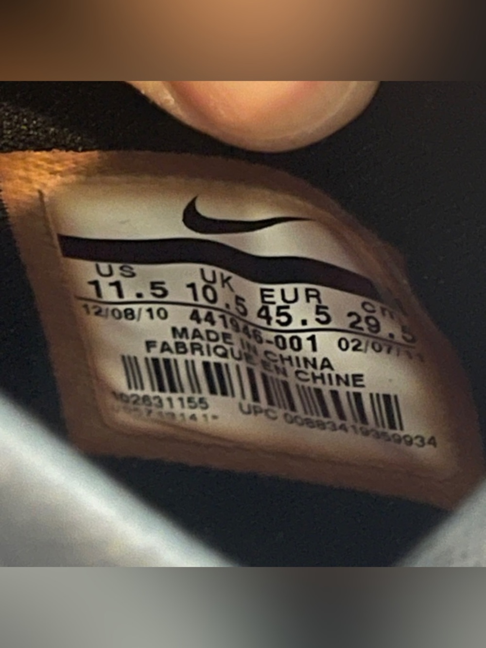 Nike Air Max LeBron 8 P.S. Mens 11.5 Black And Red - Picture 10 of 11